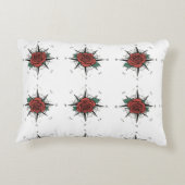 バラ装飾用クッション:愛と静穏のTouch アクセントクッション (裏面)