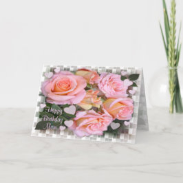 バラ誕生日カード(Mom) カード