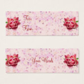 バラ調和ギフトラベル (正面&裏面)
