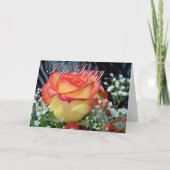 バラ謝罪 カード (正面)