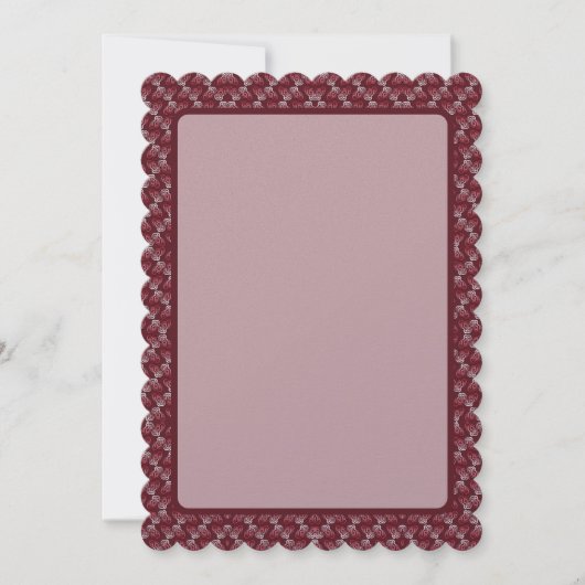 バラ赤波 シーズンカード (正面)