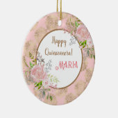 バラ赤面キンセアニェラオーナメント セラミックオーナメント (右)