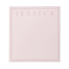 バラ赤面 |お名前 ノートパッド