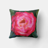 バラ赤 クッション (裏面)