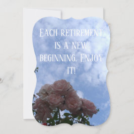 バラ退職パーティの招待状