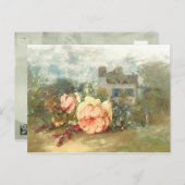 バラ郷愁 ポストカード (正面/裏面)