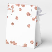 バラ金ゴールドありがとう21歳の誕生日紙吹雪白 フェイバーボックス (裏面サイド)