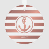 バラ金ゴールドいかり オーナメント (裏面)