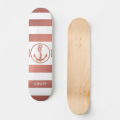 バラ金ゴールドいかり スケートボード (正面)