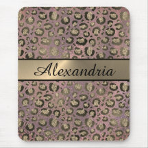 バラ金ゴールドきらびやかなヒョウ