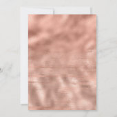 バラ金ゴールドきらめくバタフライキンセモダンーニェラ 招待状 (裏面)