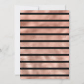 バラ金ゴールドきらめくバタフライキンセモダンーニェラ 招待状 (裏面)