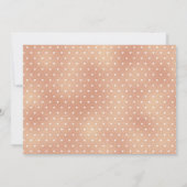 バラ金ゴールドそう愛の誕生発表カード 案内状 (裏面)