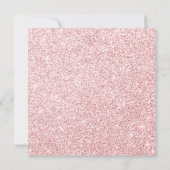 バラ金ゴールドとグリッターバレエキンセアニェラ 招待状 (裏面)