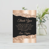 バラ金ゴールドとブラックグラムティアーズSweet sixteen サンキューカード (スタンド正面)