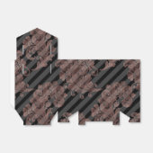 バラ金ゴールドとブラック フェイバーボックス (折り畳みなし)