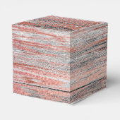 バラ金ゴールドと素朴ウッドモノグラム&イニシャル フェイバーボックス (裏面サイド)