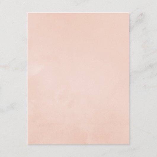 バラ金ゴールドと赤面グリーンリー結婚ズゲスト詳細 エンクロージャーカード (裏面)