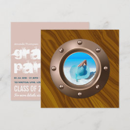 バラ金ゴールドと赤面航海のの卒業写真インビ 招待状