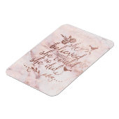 バラ金ゴールドの引用文信じ彼女は彼女が行うことができた マグネット (左側)