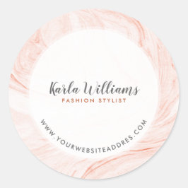 バラ金ゴールドの渦巻き旋回 ラウンドシール