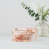 バラ金ゴールドほこり水の色ありがとう エンクロージャーカード (スタンド正面)