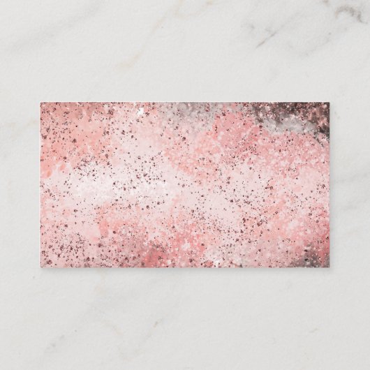 バラ金ゴールドまつげエクステンション 名刺 (裏面)