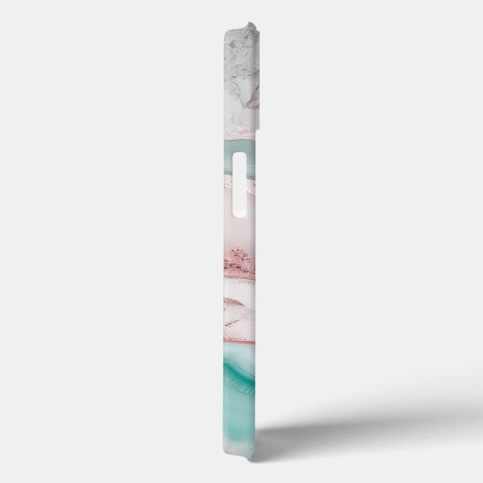 バラ金ゴールドアガート模様 Case-Mate iPhoneケース (裏面 / 右)