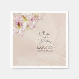 バラ金ゴールドアザ結婚レア スタンダードカクテルナプキン