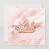 バラ金ゴールドアンドホワイトマルブレッドキンセアニェラ招待状 招待状 (裏面)