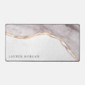 バラ金ゴールドアートデコモノグラモダンム デスクマット (正面)