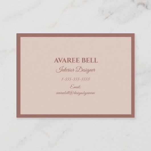 バラ金ゴールドインテリア設計者 名刺 (裏面)