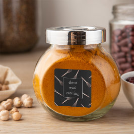 バラ金ゴールドウィスクパターン | Chef Caterer Baker スクエアシール