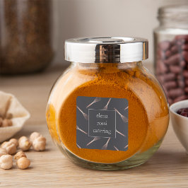 バラ金ゴールドウィスクパターン | Chef Caterer Baker スクエアシール