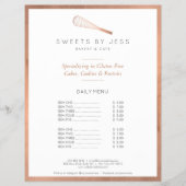 バラ金ゴールドウィスクベーカリーフルページフライヤー チラシ (正面)