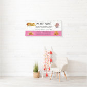 バラ金ゴールドウィスクベーカリー事業再開 横断幕 (インサイチュ)