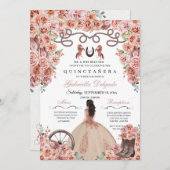 バラ金ゴールドウエスタンチャラガールランチェロキンセアニェラ 招待状 (正面/裏面)