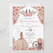 バラ金ゴールドウエスタンチャラフローラブーツキンセアニラ 招待状 (正面)