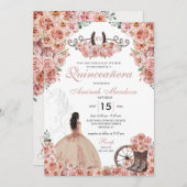 バラ金ゴールドウエスタンチャラフローラブーツキンセアニラ 招待状 (正面/裏面)