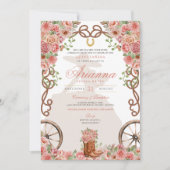 バラ金ゴールドウエスタンチャラランチェラキンセアニラ 招待状 (正面)