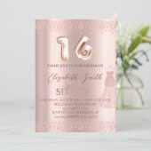 バラ金ゴールドエレガンス、sweet sixteen招待 招待状 (スタンド正面)