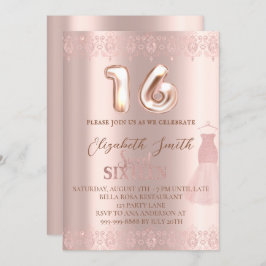 バラ金ゴールドエレガンス、sweet sixteen招待 招待状