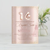 バラ金ゴールドエレガンス、sweet sixteen招待 招待状 (スタンド正面)