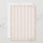 バラ金ゴールドエレガンス、sweet sixteen招待 招待状 (裏面)