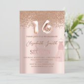 バラ金ゴールドエレガンス、sweet sixteen招待 招待状 (スタンド正面)