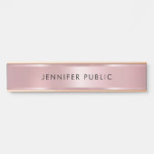 バラ金ゴールドエレガントグラマーテンプレート サインプレート (正面)