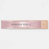 バラ金ゴールドエレガントグラマーテンプレート サインプレート (正面)