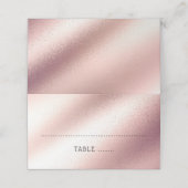 バラ金ゴールドエレガントグリッターソフトピ結婚ンク プレイスカード (外部開封)