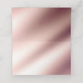 バラ金ゴールドエレガントグリッターソフトピ結婚ンク プレイスカード (内部開封)