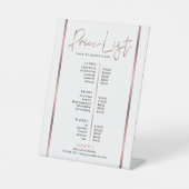 バラ金ゴールドエレガントシックサロンスパトレンディー価格表 台座サイン (正面)